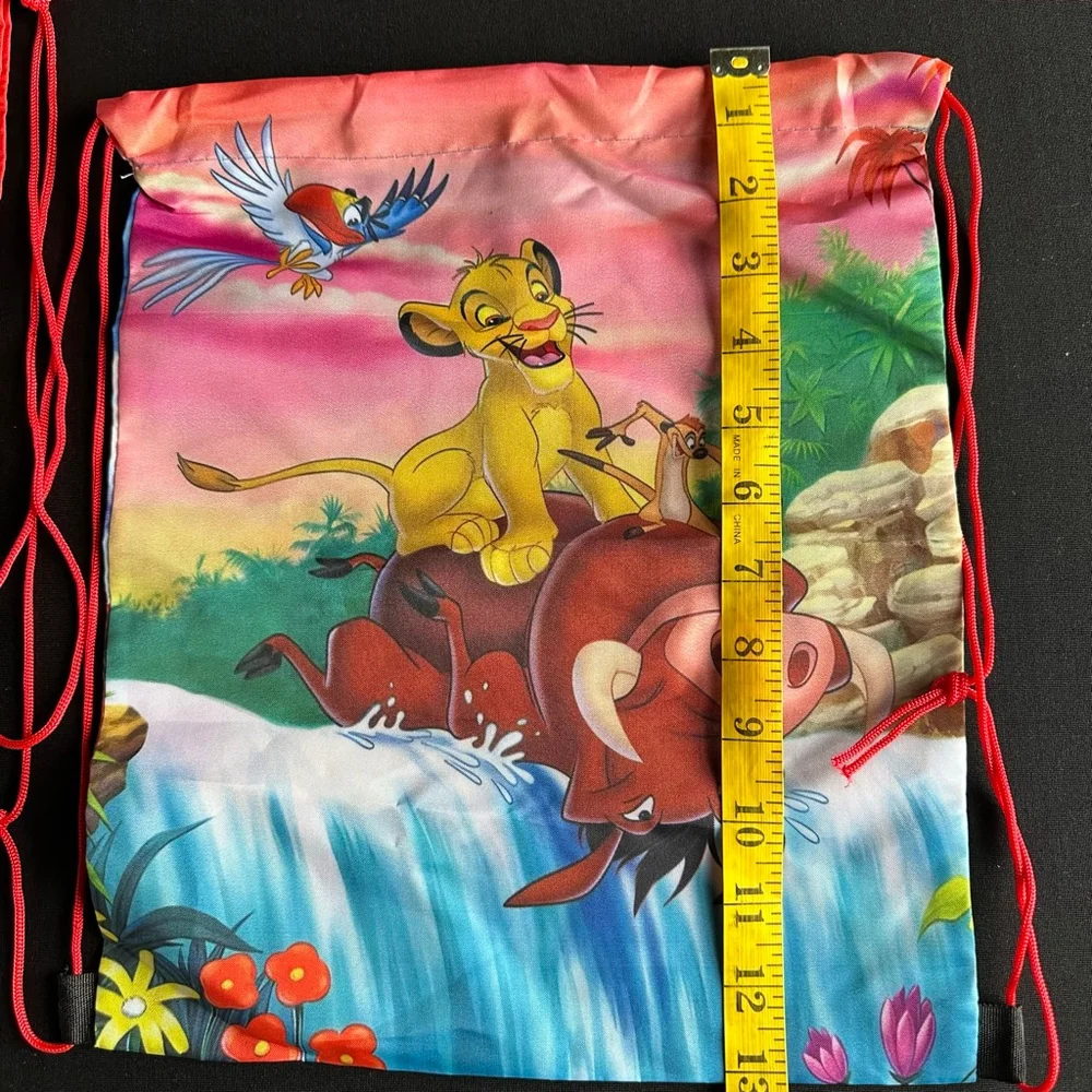 90's Disney set (2) Lion King Drawstring Bags